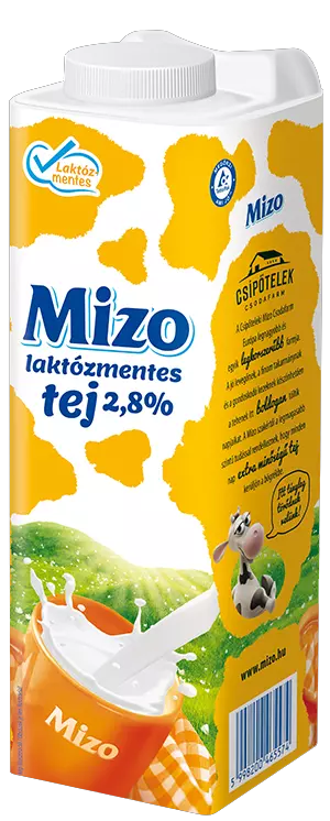 MIZO Laktózmentes tej 2,8% 1l